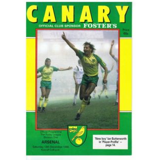 13th December 1986 β Norwich City FC