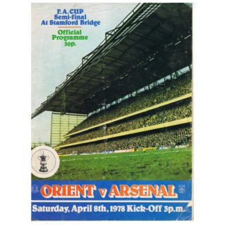 8th April 1978 – Leyton Orient FC