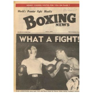 7th June 1974 - Boxing News