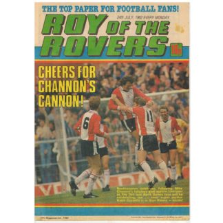 24th July 1982 - Roy of the Rovers