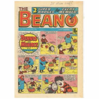 22nd to 28th March 1986 - The Beano