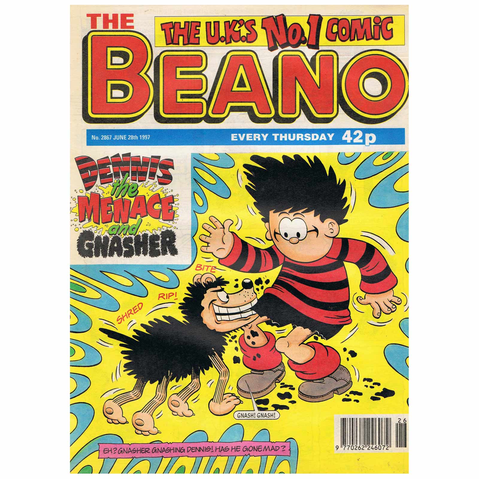 28th June to 4th July 1997 β The Beano