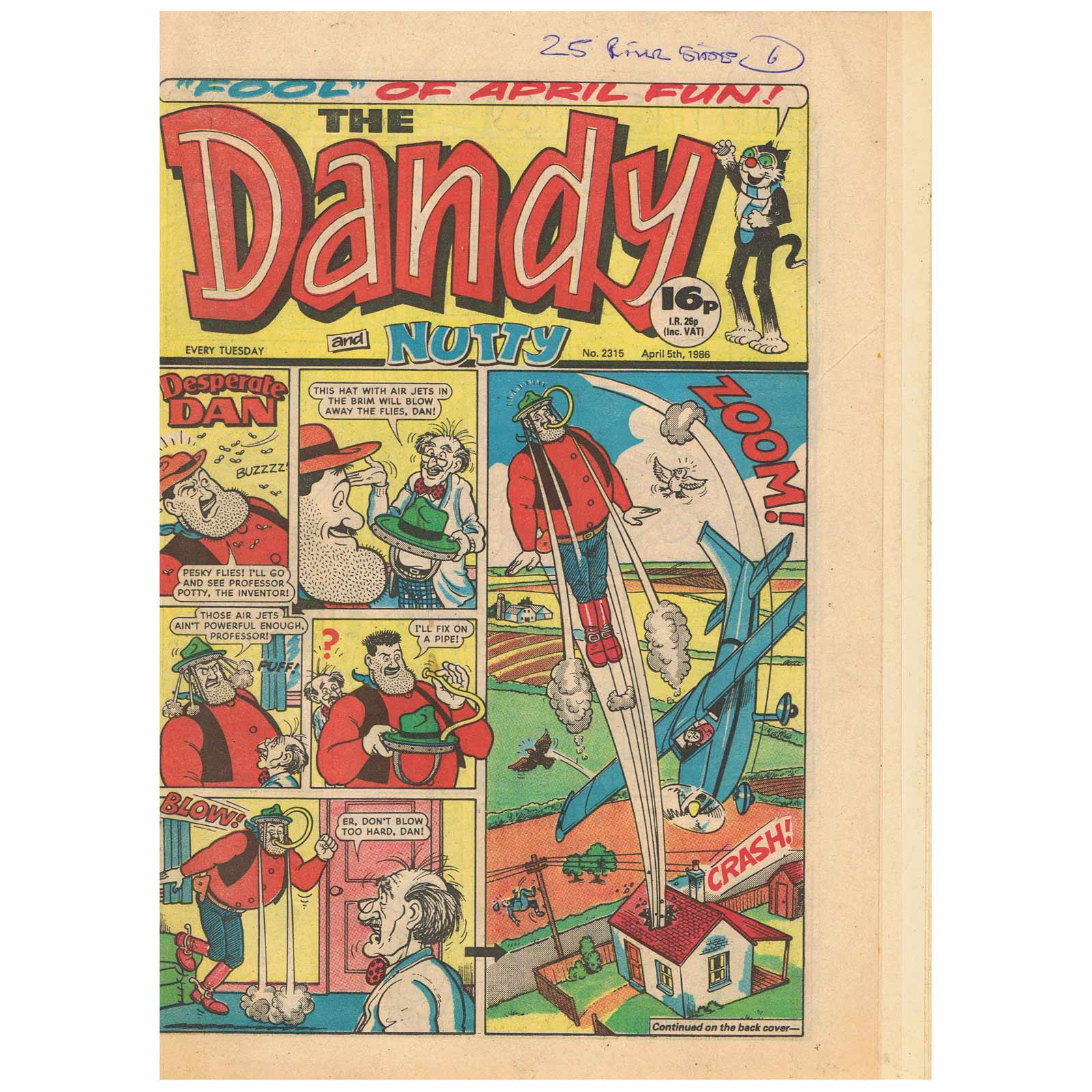 5th April 1986 - The Dandy