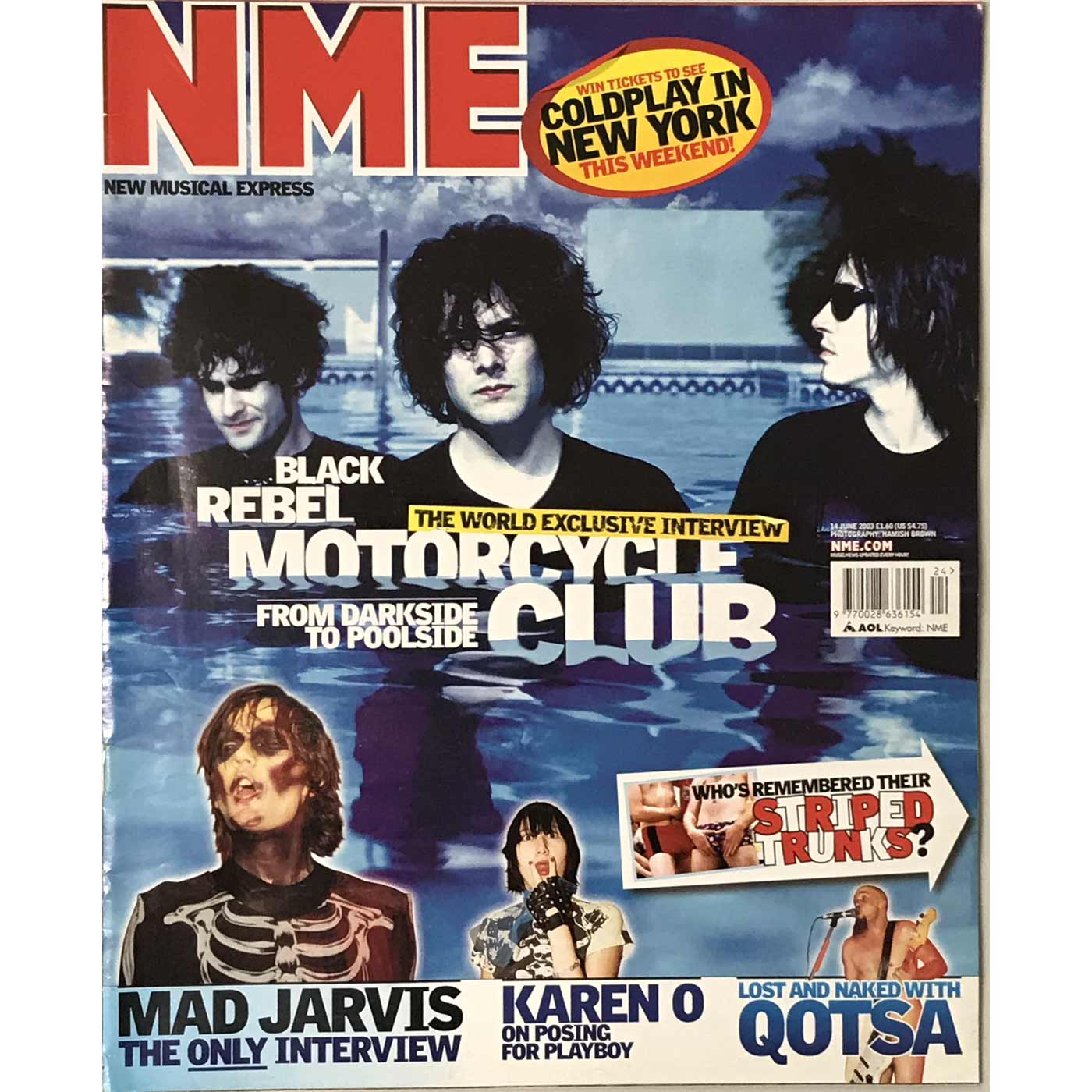 NME (New Musical Express) - 14th June 2003