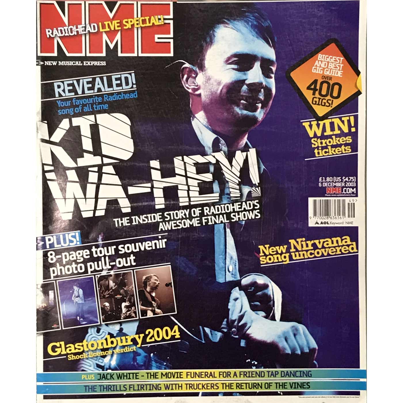NME (New Musical Express) - 6th December 2003