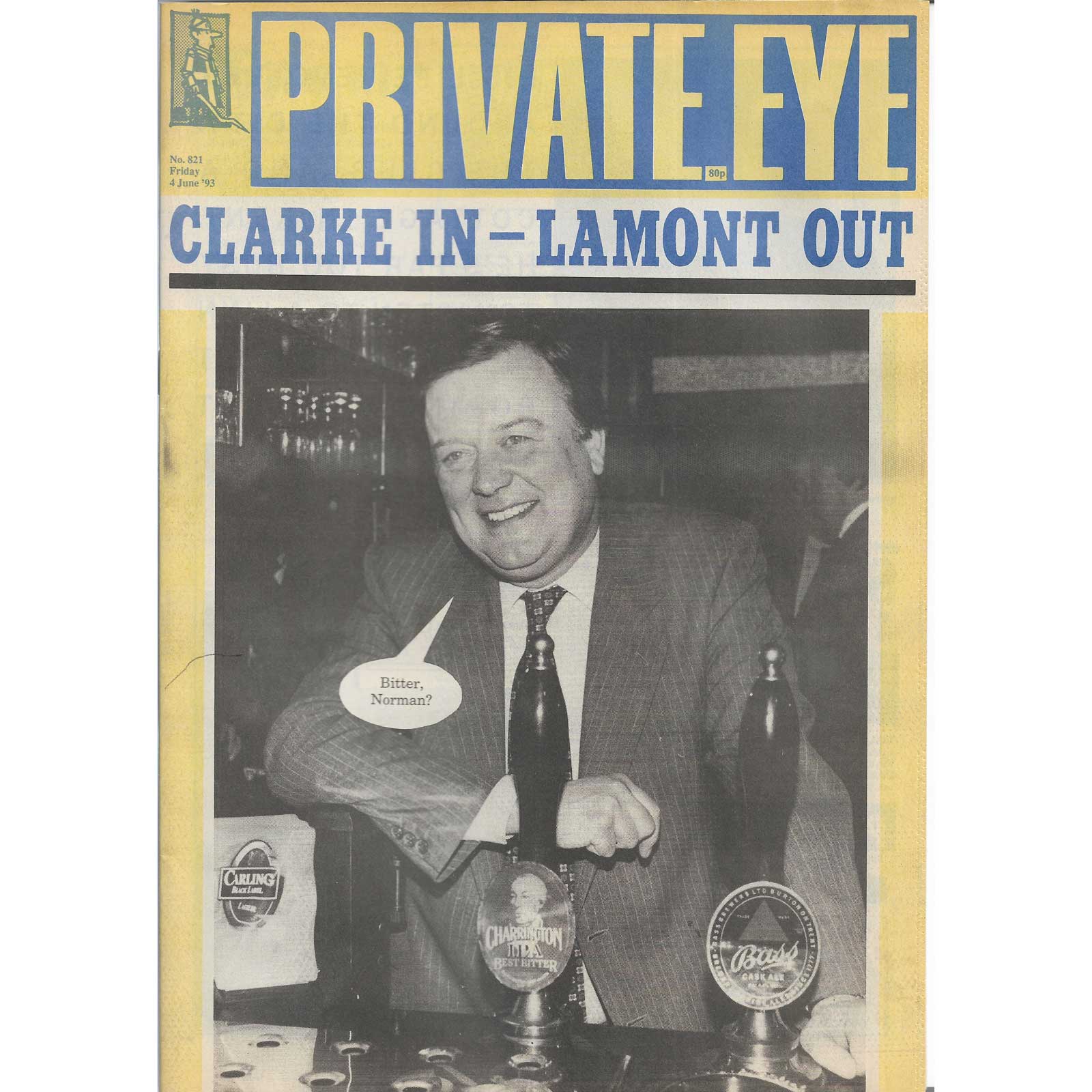 Private Eye - 4th June 1993 - issue 821