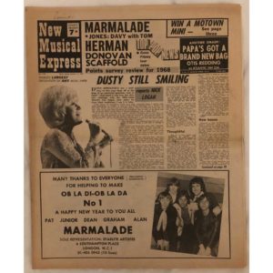 11th January 1969 - NME (New Musical Express)