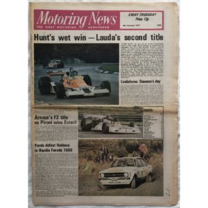 6th October 1977 - Motoring News - issue 1070