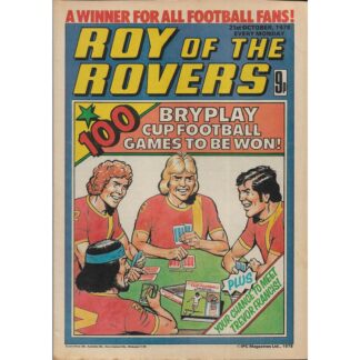 21st October 1978 - Roy Of The Rovers