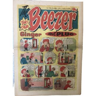 22nd September 1979 - The Beezer and Plug - issue 1236