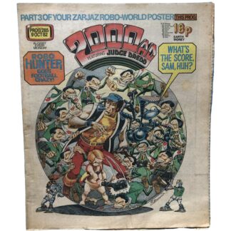 9th October 1982 - BUY NOW - 2000 AD - issue 285 - an original comic.