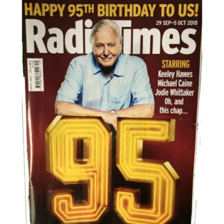 29th September 2018 - Radio Times - David Attenborough
