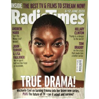 6th June 2020 - Radio Times - Michaela Coel