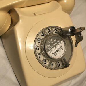 GPO telephones - model Tele.8746 - Ivory - working order