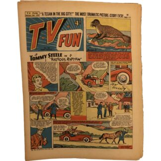 T.V Fun - 8th February 1958 - issue 230 - Tommy Steele