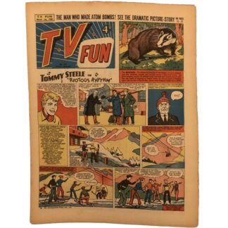 T.V Fun - 1st March 1958 - issue 233 - Tommy Steele