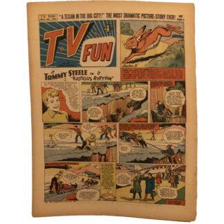 T.V Fun - 8th March 1958 - issue 234 - Tommy Steele