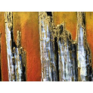 City Skyline - Karen Hefford - original acrylic