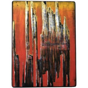 City Skyline - Karen Hefford - original acrylic