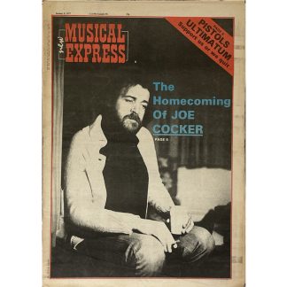 8th January 1977 - NME - BUY NOW