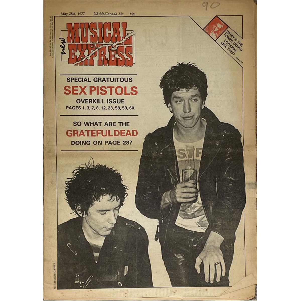 28th May 1977 - NME - BUY NOW