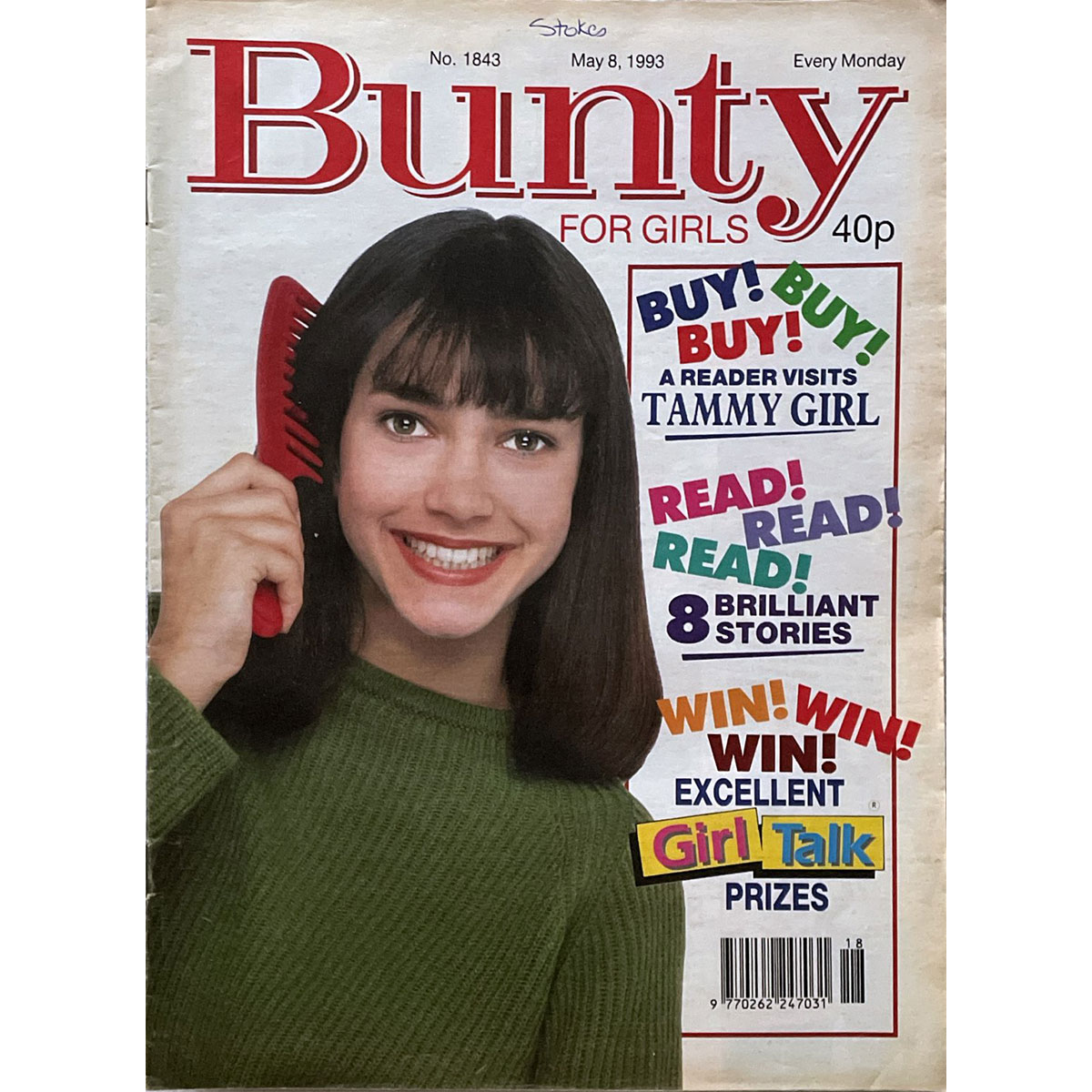 8th May 1993 - Bunty - BUY NOW!