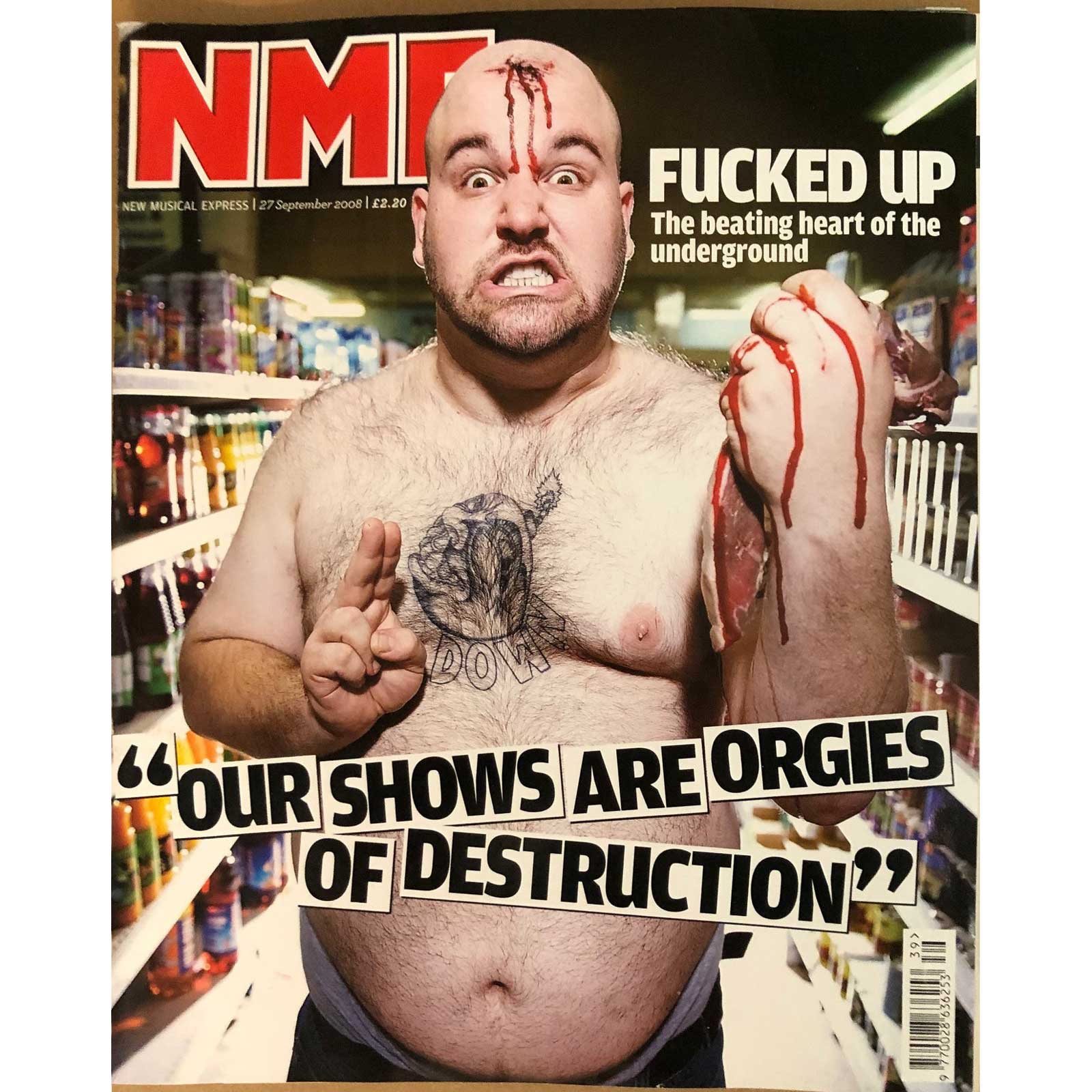 27th September 2008 - NME - BUY NOW