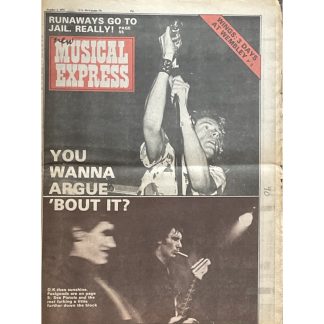 2nd October 1976 - New Musical Express - BUY NOW