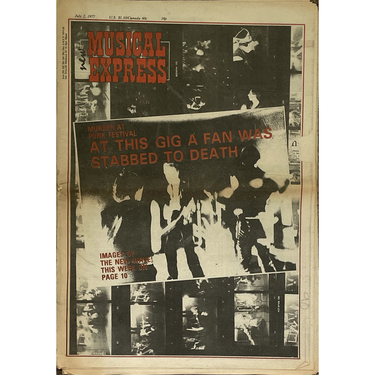 2nd July 1977 - NME - BUY NOW