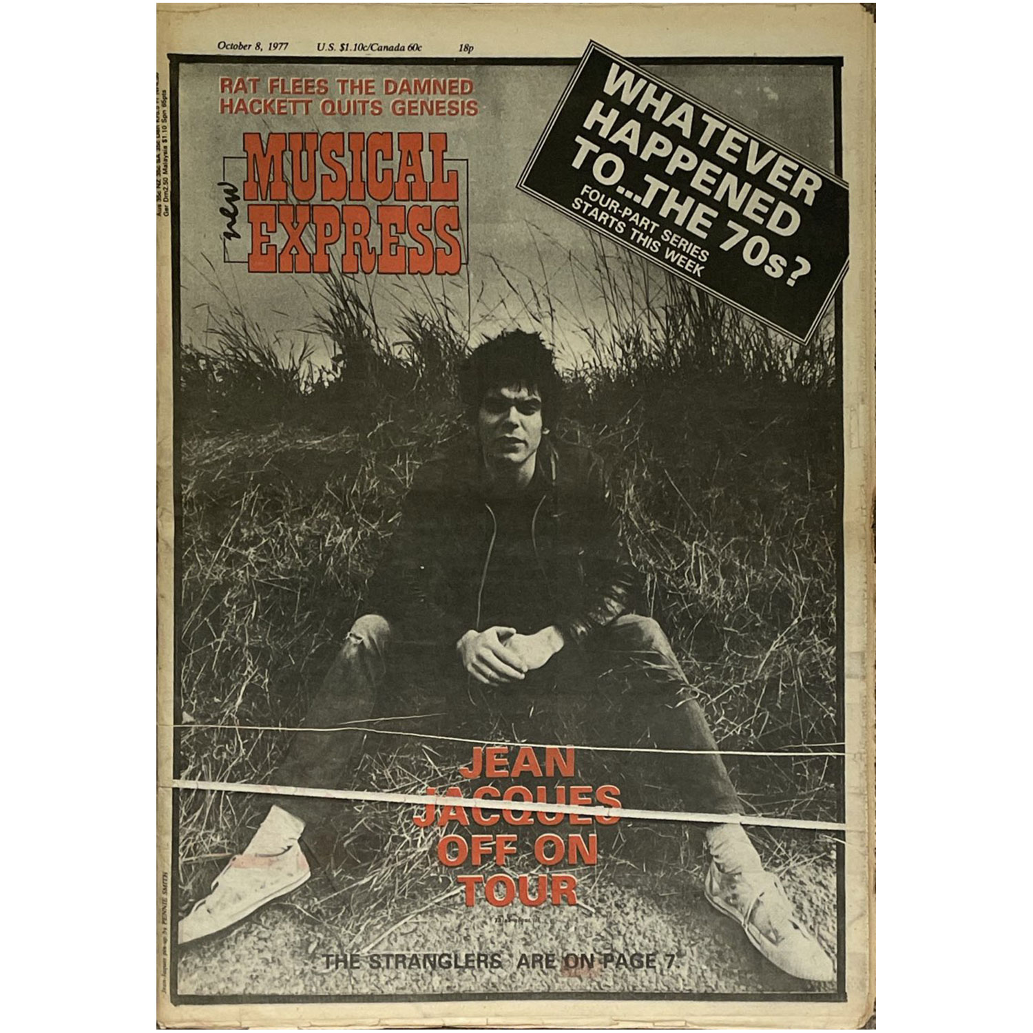 8th October 1977 - NME - BUY NOW