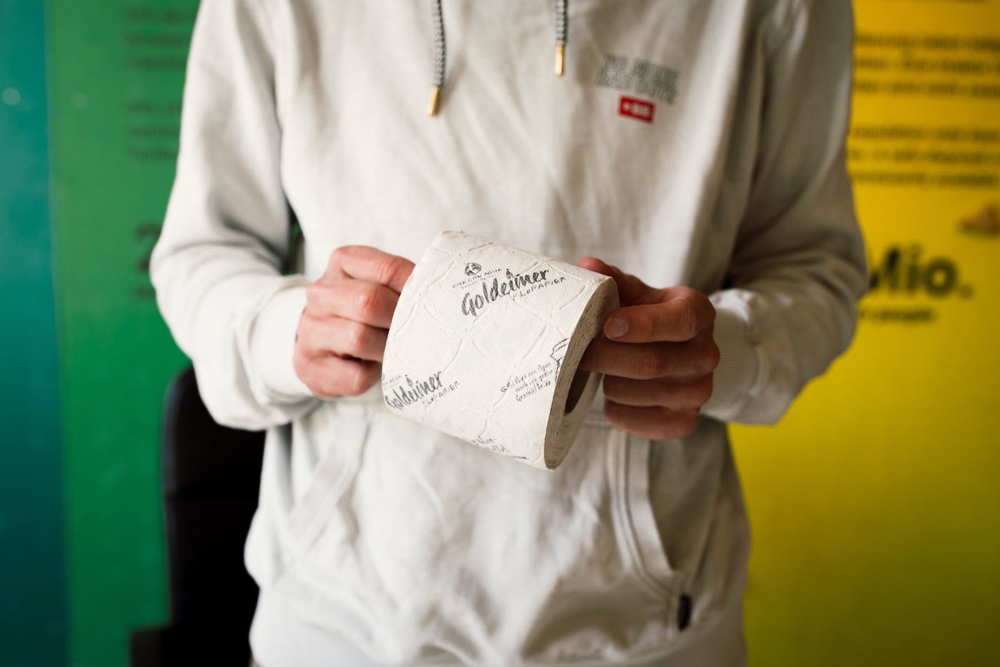 Das Toilettenreyclingpapier war mit Ausbruch von Corona ausverkauft.