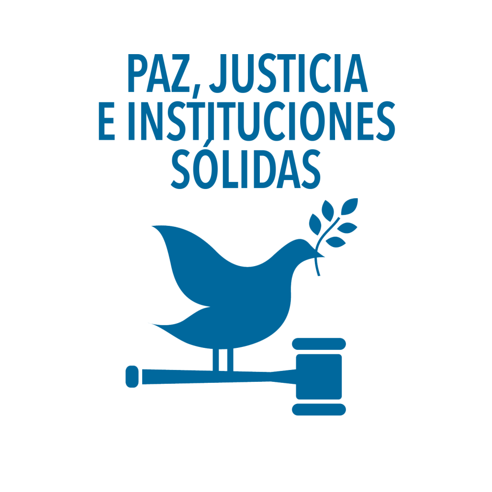 ODS 16 Paz, justicia e instituciones sólidas