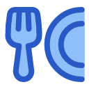 Fork Plate Streamline Plump
