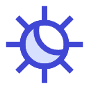 Light Dark Mode Streamline Sharp