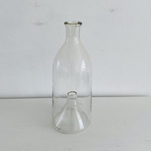 Gammelt 1800 tals glas fra Villaverte