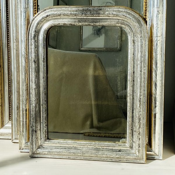 Antikke fransk sølvspejle fra Villaverte