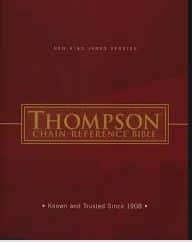 The New Chain Reference BIBLE - Thompson