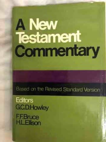 Teologi teologisk litteratur 38 a new test commentary front