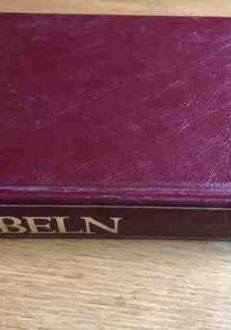 Storformat Bibel 1917 + NT 81 med färgbilder och uppslagsdel