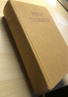 Biblia Hebraica editid Rudolf Kittel