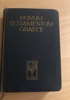 Novum Testamentum Graece 1920 | Erwin Nestle