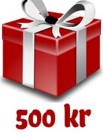 Presentkort 500 kr