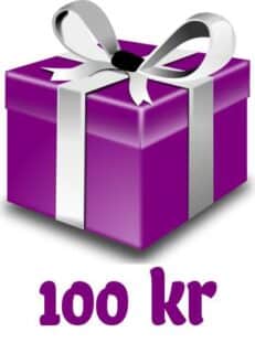 Presentkort 100 kr
