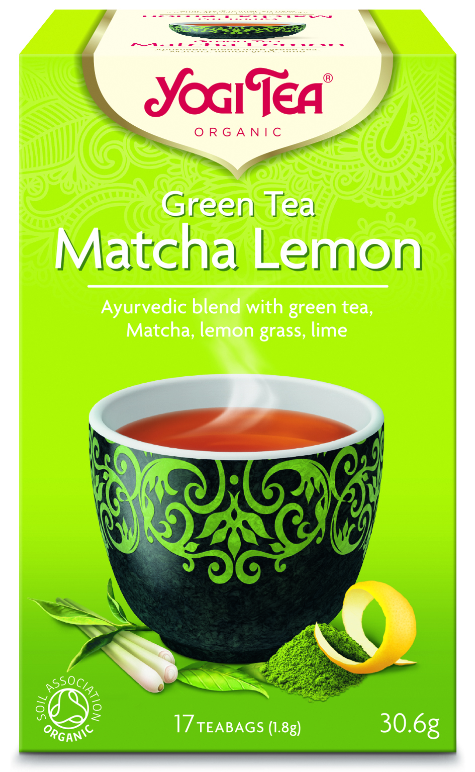 Green matcha lemon te 17 påsar