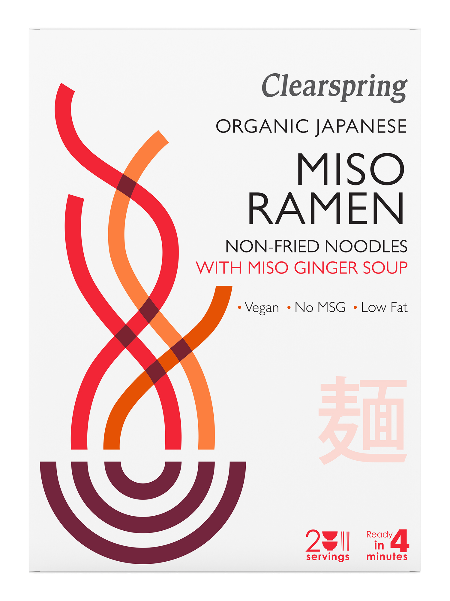 Miso ramen nudlar (2x105g)