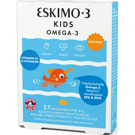 Eskio-3 kids 27 tuggtabletter