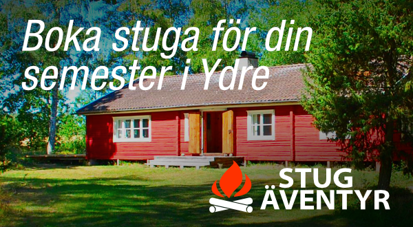 Stugäventyr - boka stuga i Ydre kommun