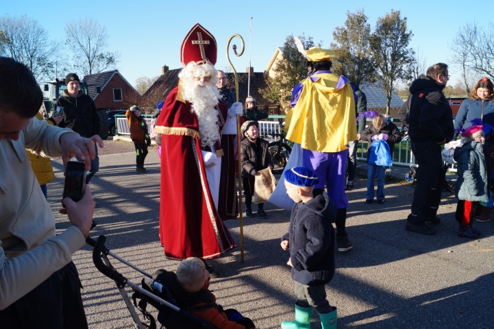 Intocht Sinterklaas in Visvliet.