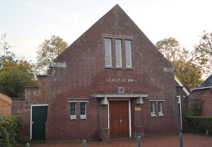 Kerkdienst gereformeerde kerk Visvliet