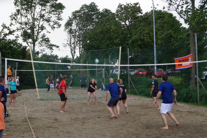 Beachvolleybal fam. Hiemstra.